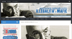 Desktop Screenshot of comitato-antimafia-lt.org